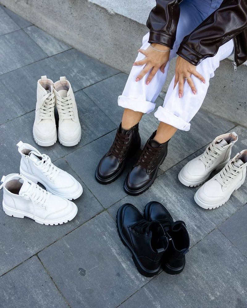 Легкі черевики замш світлий беж 20048/36 фото